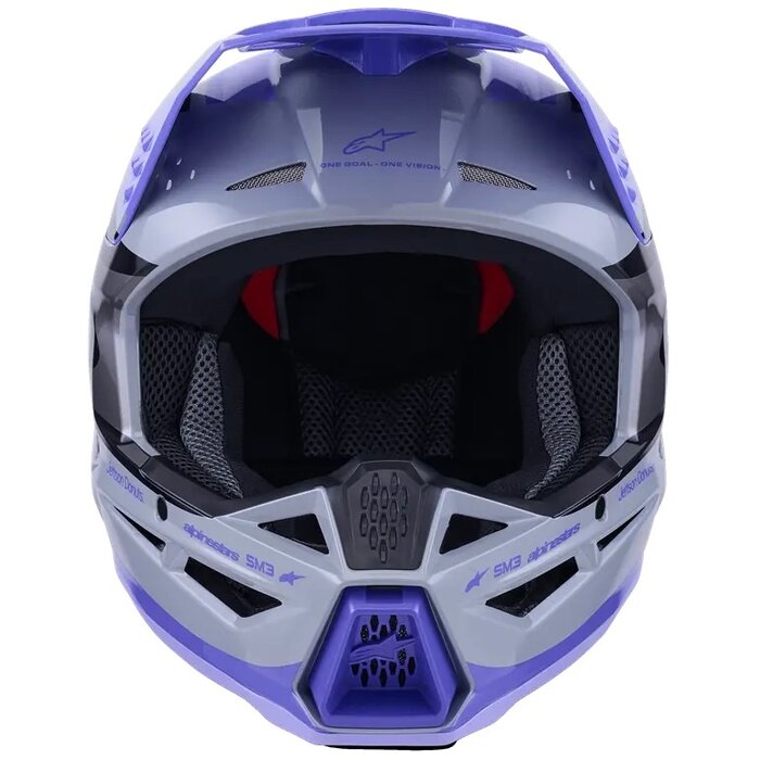 Alpinestars SM3 Kinder Helm Jettson violett