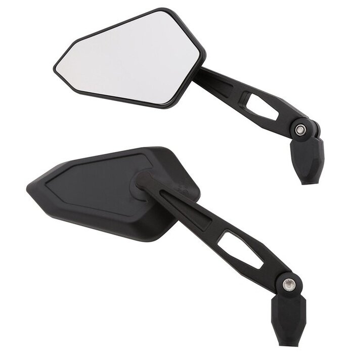 Highsider Smart Spiegel Booster Schwarz (Paar) für Beta 50 125 cc