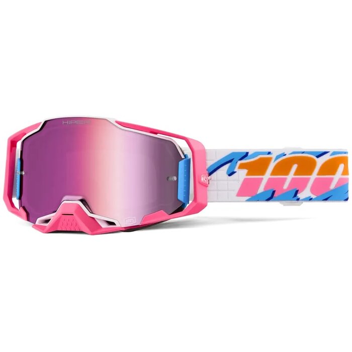 100 % Armega MX Enduro Brille Lefreak HiPER pink Mirror