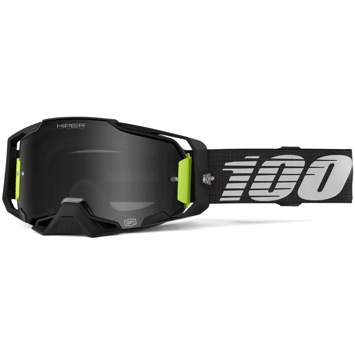 100 % Armega MX Enduro Brille Tetsumi HiPER schwarz Mirror
