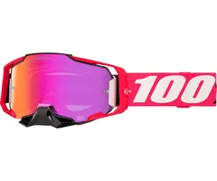 100 % Armega MX Enduro Brille Kloug HiPER red Mirror