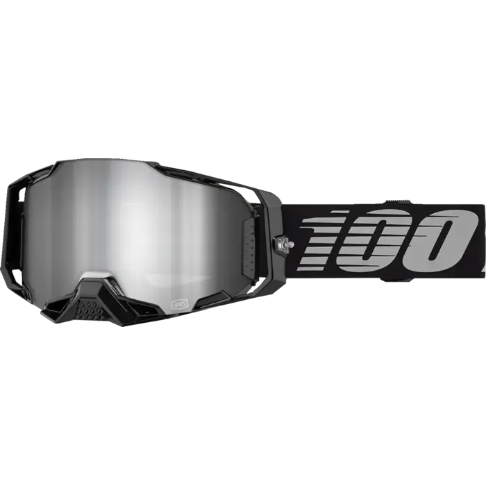 100 % Armega MX Enduro Anti Fog Brille schwarz
