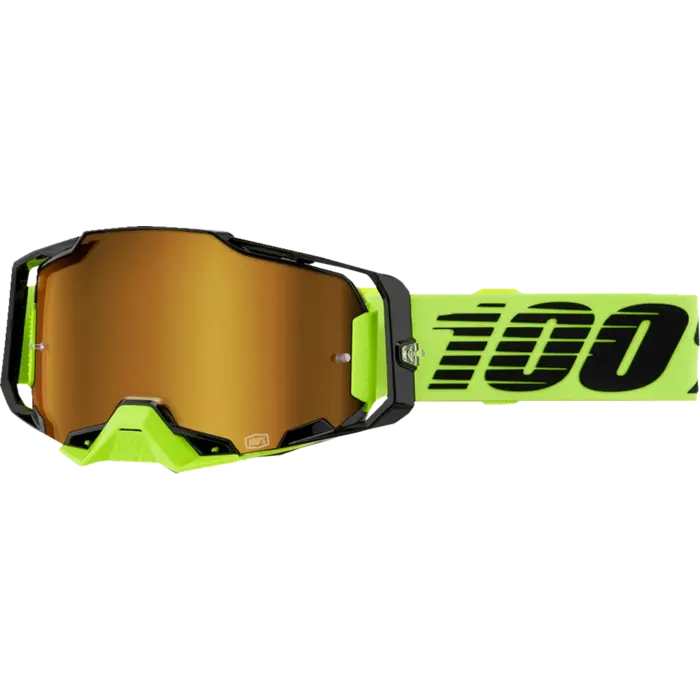 100 % Armega MX Enduro Brille Neon yellow
