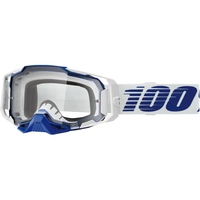 100 % Armega MX Enduro Brille blue white