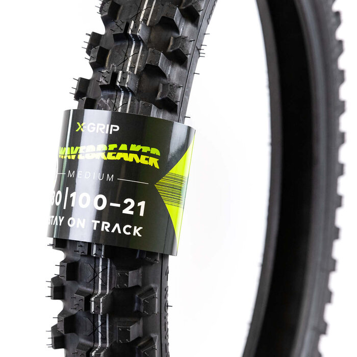 X-Grip Wavebreaker Vorderradreifen 80/100-21 M/C 51M MST