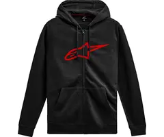 Alpinestars Ageless V3 Zip Hoodie schwarz rot