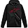 Ageless V3 Zip Hoodie schwarz rot