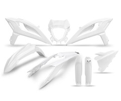 UFO Komplettes Ersatz Verkleidungskit für Beta RR X-Pro / Race Bj. 25-26 weiss