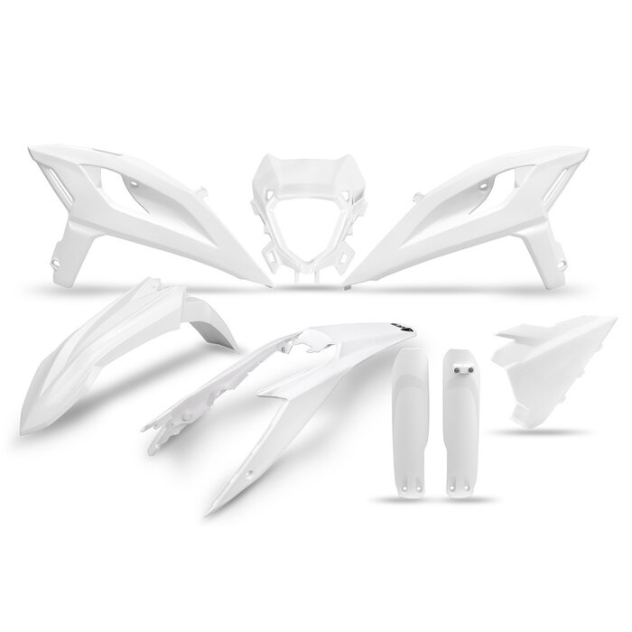 UFO  Komplettes Ersatz Verkleidungskit für Beta RR X-Pro / Race Bj. 25-26 weiss