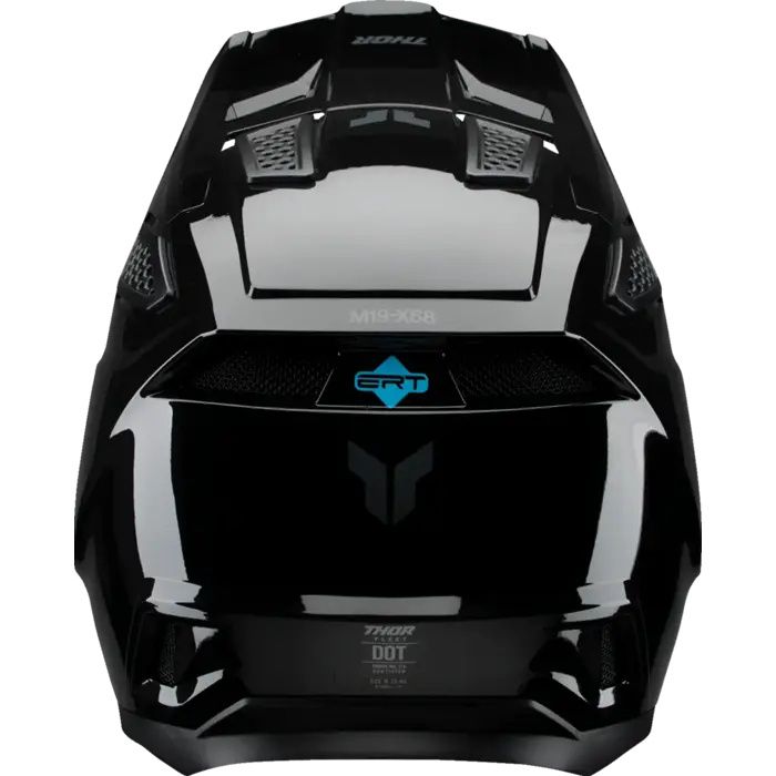 Thor Helm Fleet Blackout schwarz glänzend