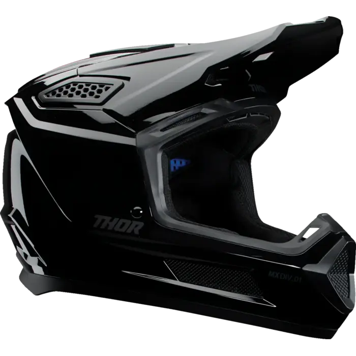 Thor Helm Fleet Blackout schwarz glänzend