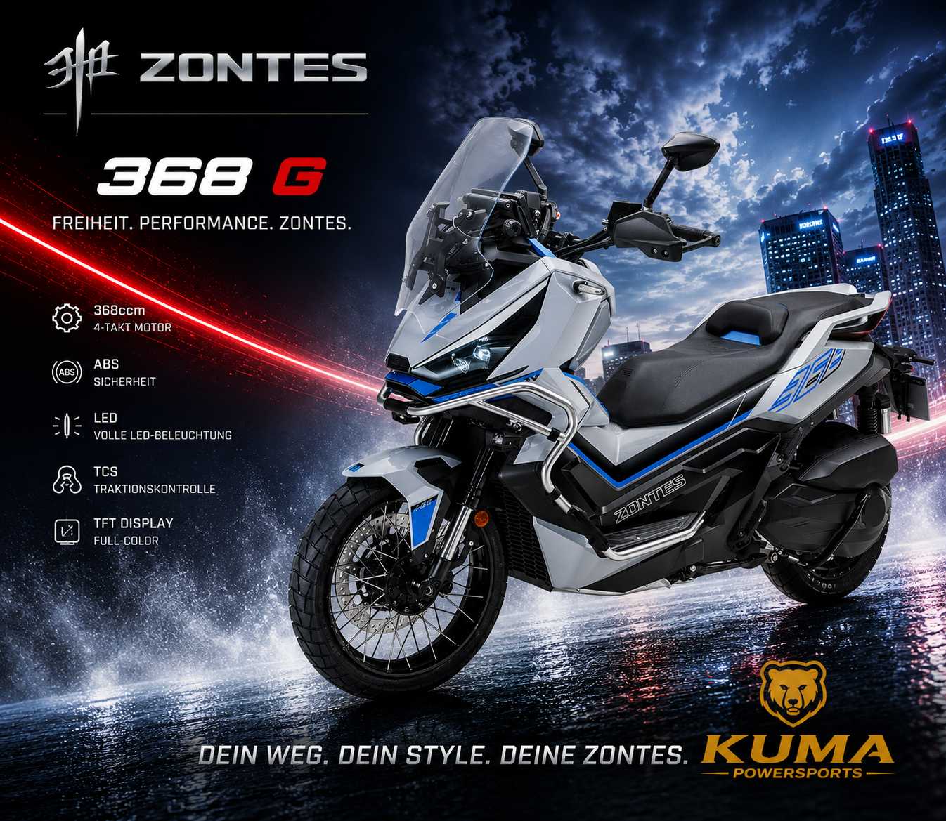 Zontes 368 G Scooter ADV