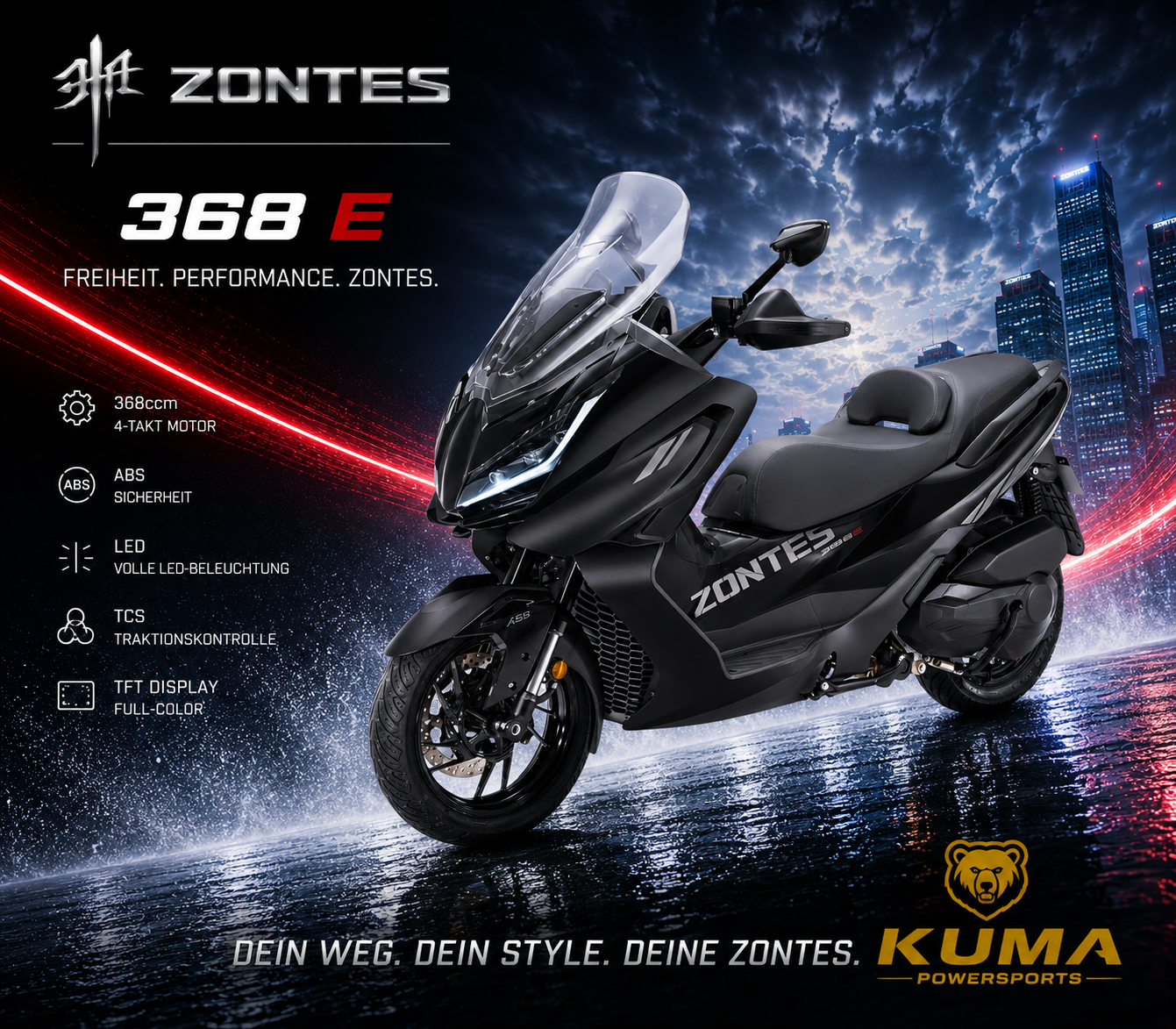 Zontes 368 E Scooter