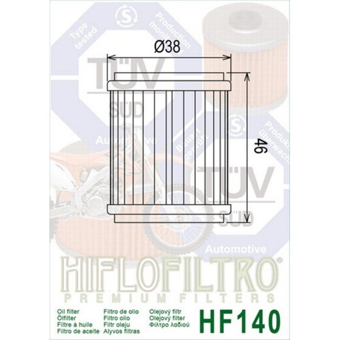 Hiflo Ölfilter HF141