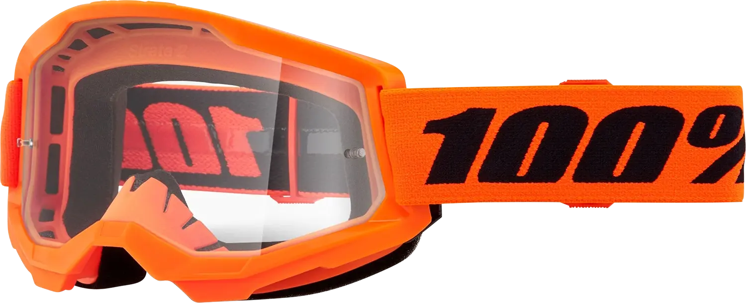 100 % Strata 2 MX Brille orange