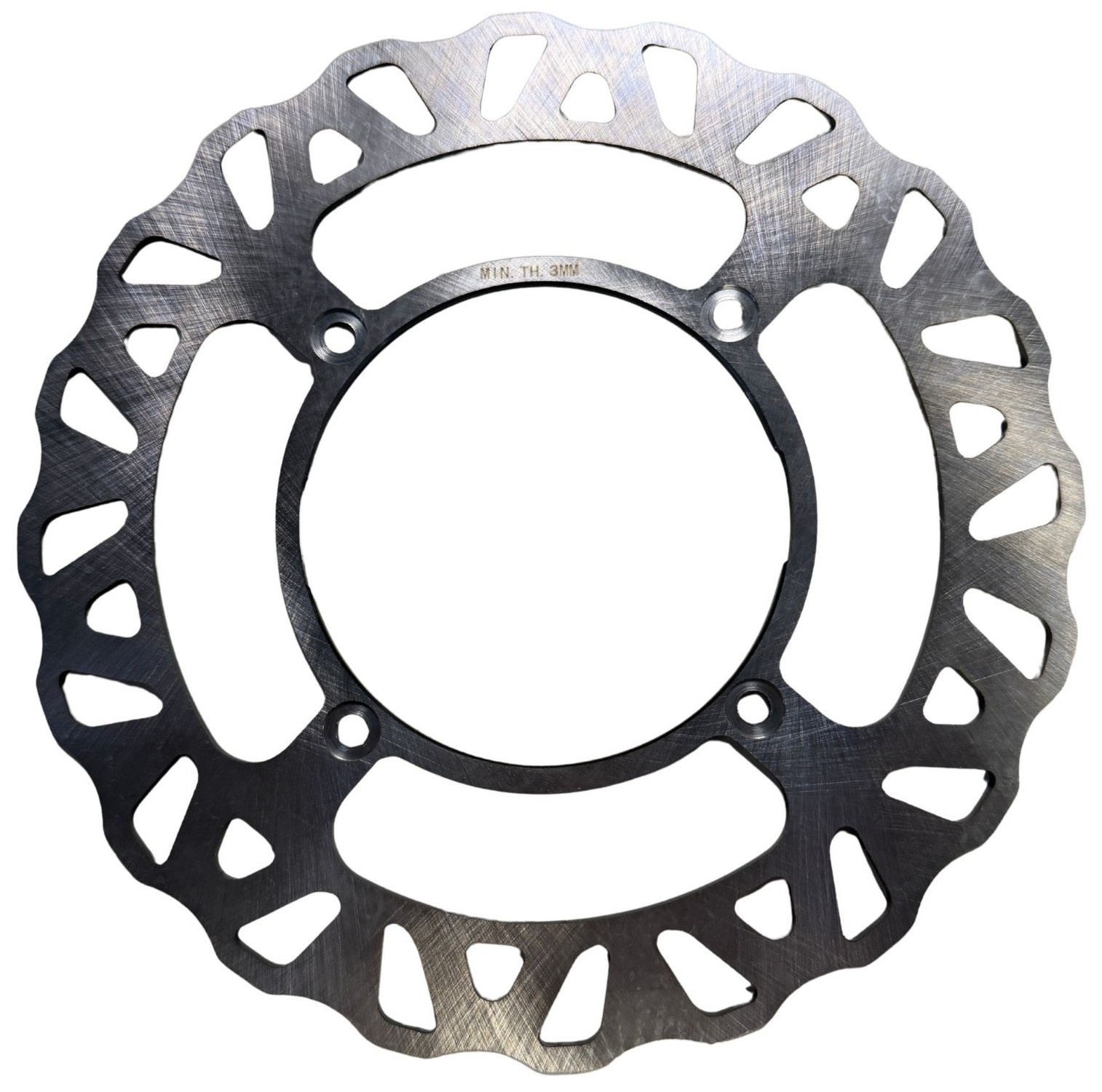 101_Octane Bremsscheibe Wave 220mm hinten für Beta 50 RR, 125 RR Motard mit Speichenfelge