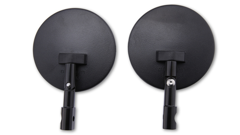 Highsider smart Lenkerendenspiegel SuperBike Schwarz (Paar)