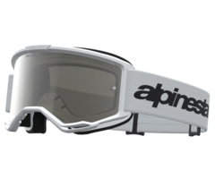 Alpinestars Vision 3 Wordmark - MX Morocross Brille weiss