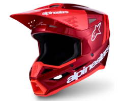 Alpinestars SM3 Motocross Helm Radium - rot
