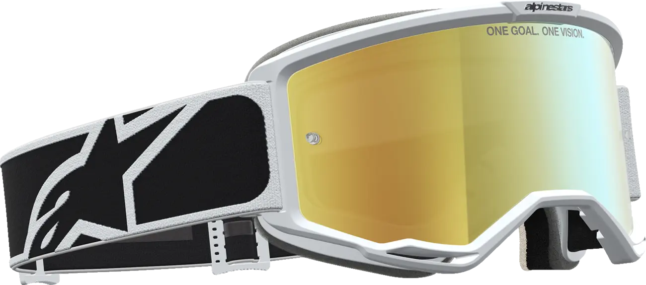 Alpinestars Vision 5 Rora - MX Morocross Brille schwarz weiss