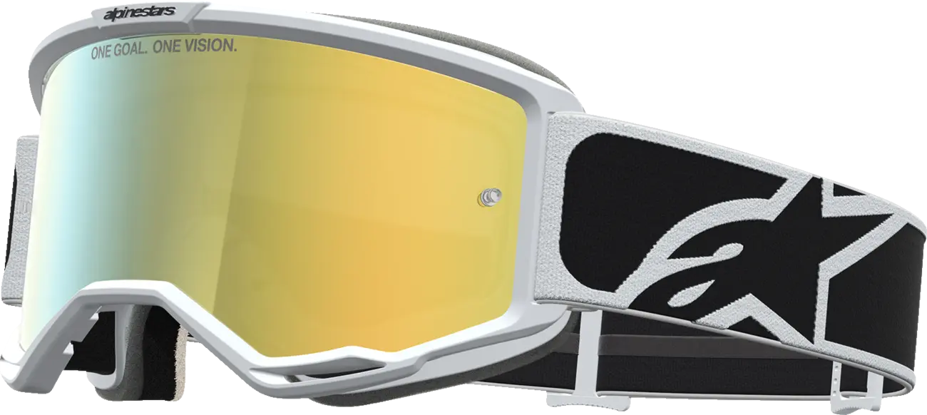 Alpinestars Vision 5 Rora - MX Morocross Brille schwarz weiss