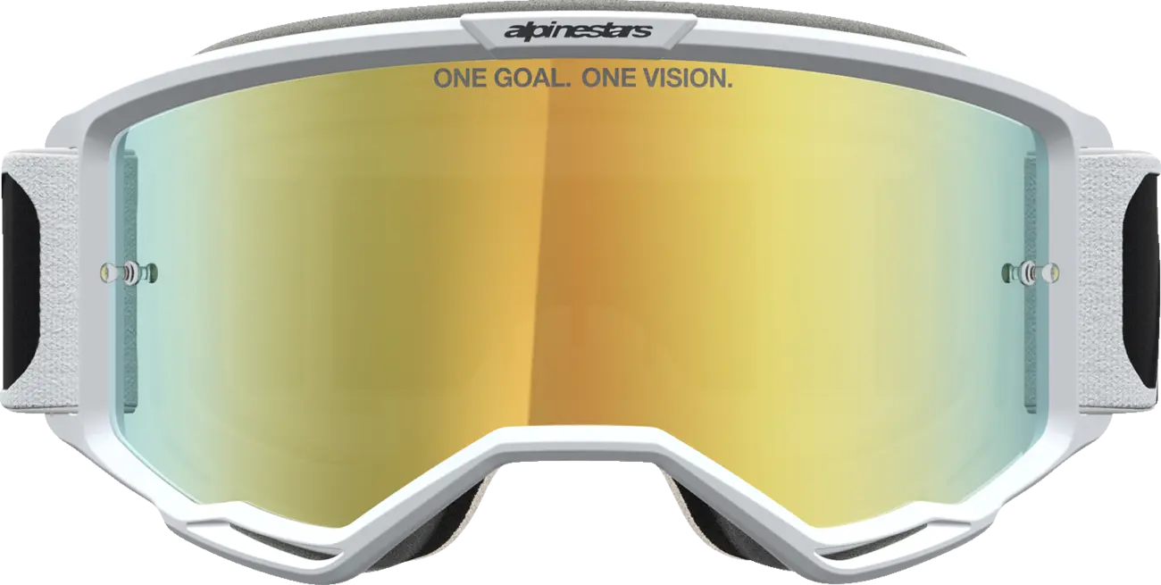 Alpinestars Vision 5 Rora - MX Morocross Brille schwarz weiss
