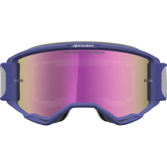 Alpinestars Vision 5 Drag - MX Morocross Brille rot Violett