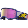 Alpinestars Vision 5 Drag - MX Morocross Brille rot Violett