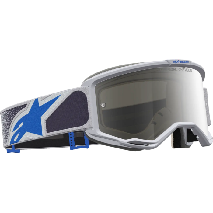 Alpinestars Vision 5 Drag - MX Morocross Brille light lilac blau
