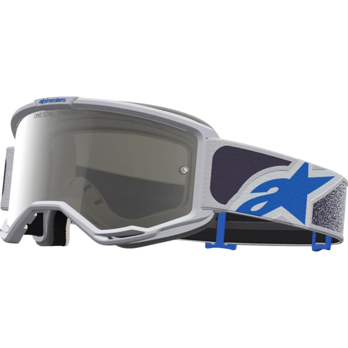 Alpinestars Vision 5 Drag - MX Morocross Brille light lilac blau