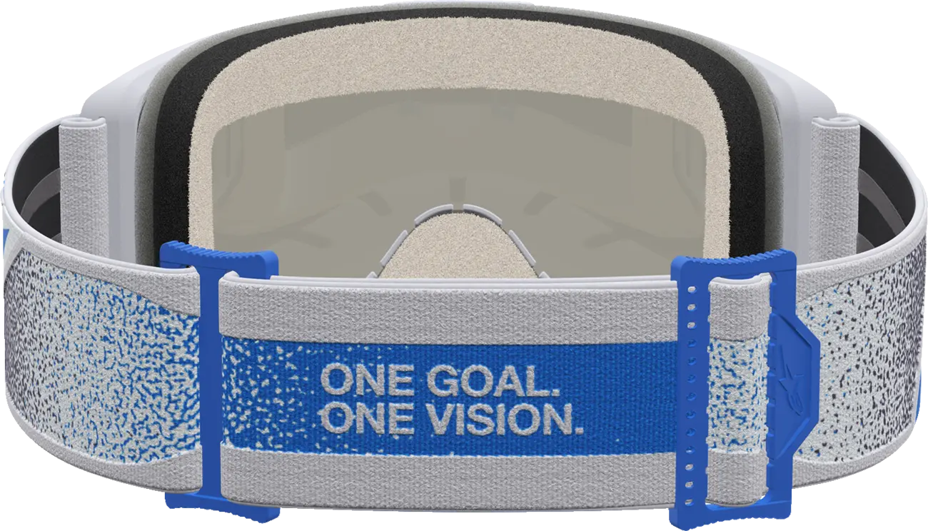 Alpinestars Vision 5 Drag - MX Morocross Brille light lilac blau