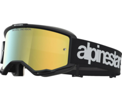 Alpinestars Vision 5 Hone - MX Morocross Brille schwarz weiss
