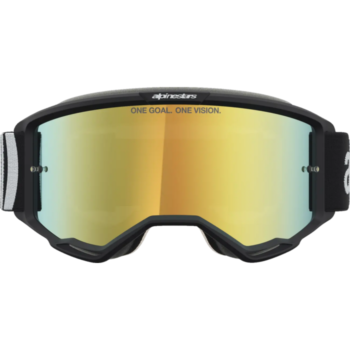 Alpinestars Vision 5 Hone - MX Morocross Brille schwarz weiss