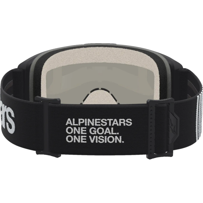 Alpinestars Vision 5 Hone - MX Morocross Brille schwarz weiss