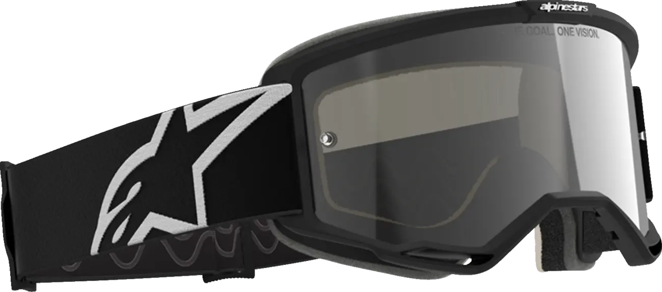 Alpinestars Vision 5 Corp 2 - MX Morocross Brille schwarz mirror Lens