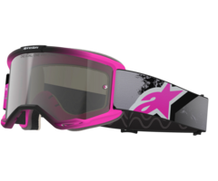 Alpinestars Vision 5 Lahnd - MX Morocross Brille iron pink fluo