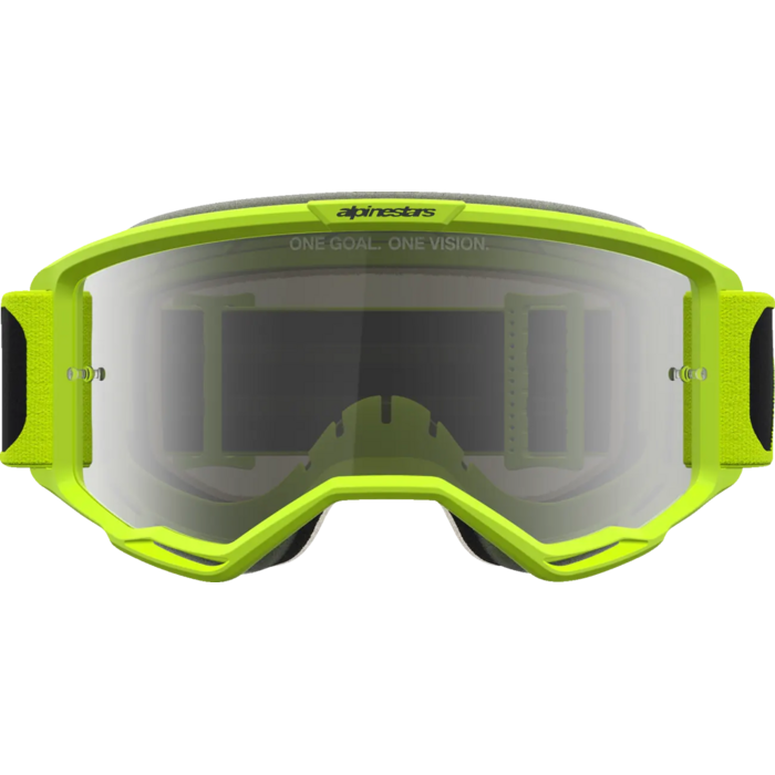 Alpinestars Vision 5 Rora - MX Morocross Brille schwarz neongelb