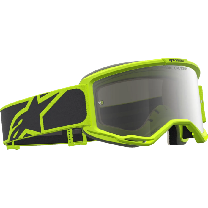 Alpinestars Vision 5 Rora - MX Morocross Brille schwarz neongelb