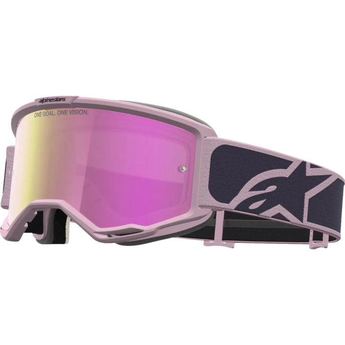 Alpinestars Vision 5 Rora - MX Morocross Brille graystone old pink