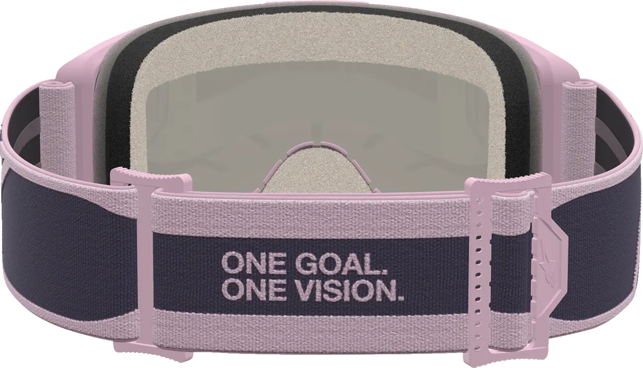 Alpinestars Vision 5 Rora - MX Morocross Brille graystone old pink