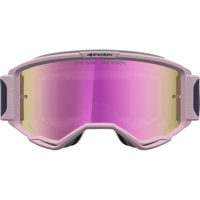 Alpinestars Vision 5 Rora - MX Morocross Brille graystone old pink
