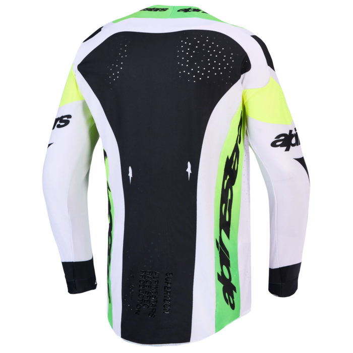 Alpinestars Supertech Dyna Jersey 2027 Light Lilac Green Fluo Black