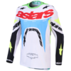 Alpinestars Supertech Dyna Jersey 2027 Light Lilac Green Fluo Black