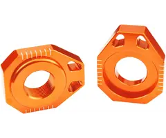Scar Achsklötze für KTM GasGas Husquarna orange