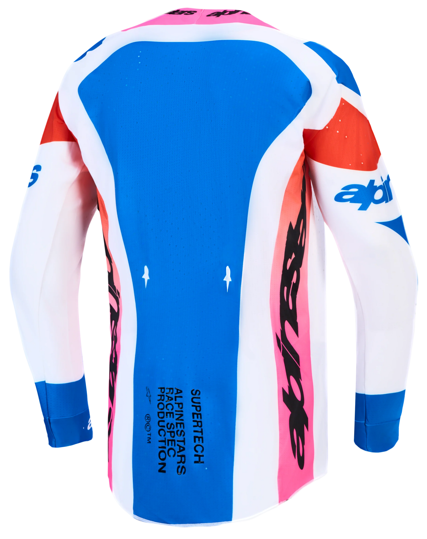 Alpinestars Supertech Dyna Jersey 2027 White Blithe Blue Black Purple