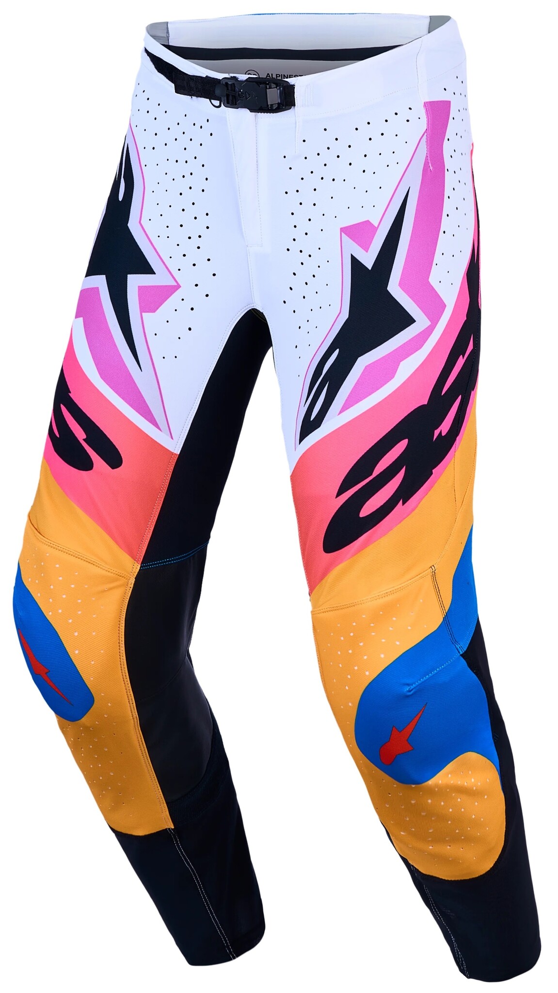 Alpinestars Supertech Dyna Hose 2027 White Blithe Blue Black Purple