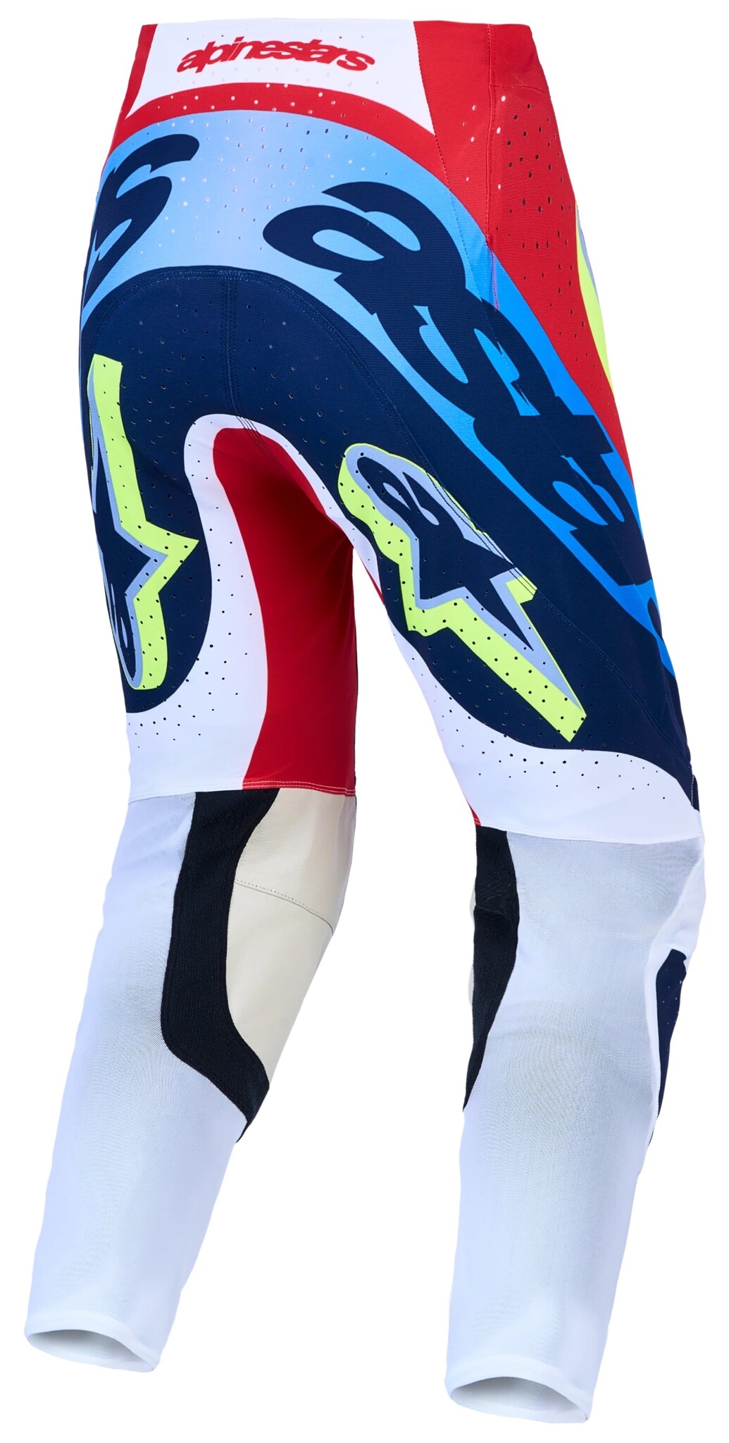 Alpinestars Supertech Dyna Hose 2027 Fire Red White Navy Blue