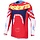 Supertech Dyna Jersey 2027 Fire Red White Navy Blue
