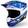 SM3 Motocross Helm Falcon Blue Wh Blk Pink Fl Yl Fl Gl
