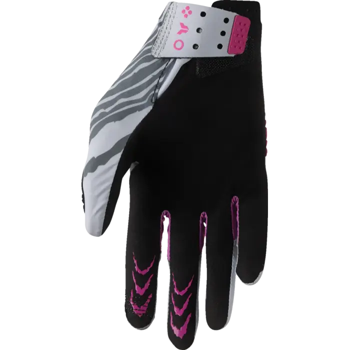 Thor Sportmode Handschuhe Damascus Grau, Lila, Schwarz